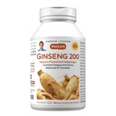 ANDREW LESSMAN Ginseng 200mg - 180 kapsul - standardiziran ekstrakt za podporo dobro počutje. Adaptogen, Boj proti utrujenosti in stresu. Nežne, majhne, lahke kapsule. Brez dodatkov
