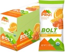 PROBAR - BOLT Ekološka energijska žvečila, oranžna, ne-GMO, Gluten-free, USDA Certified Organic, Zdrava, Naravna energija, Hitro gorivo Gumies z vitamini B & C (12 Count)