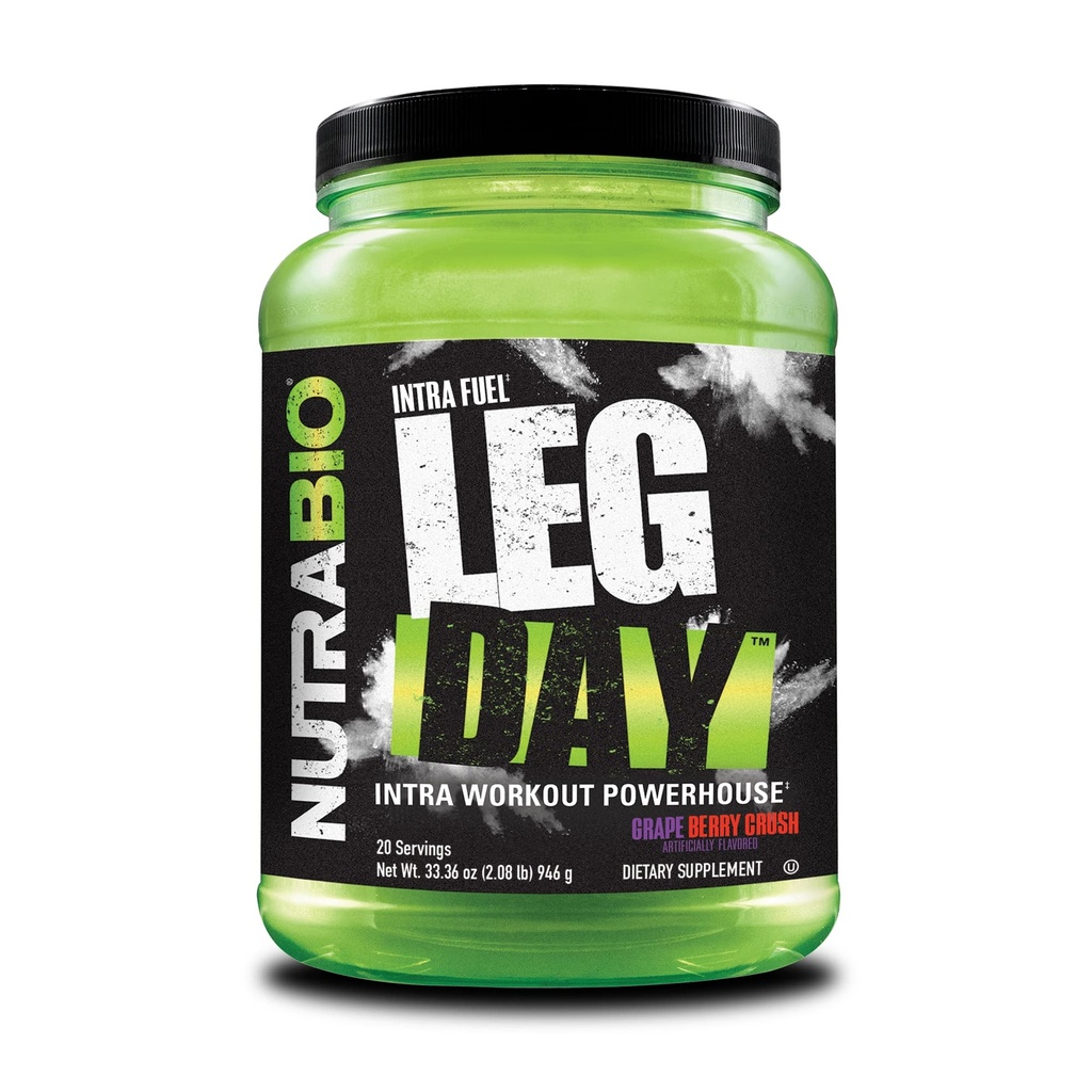 NutraBio dan nog Intra Workout Powder – Napredno Carb dopolnilo s grozdno dekstrin & Elektrolites – Carb Powder z EAAS/BCAA – Ciklični Dekstrin za zmogljivost – Grape Berry, 20 Serving