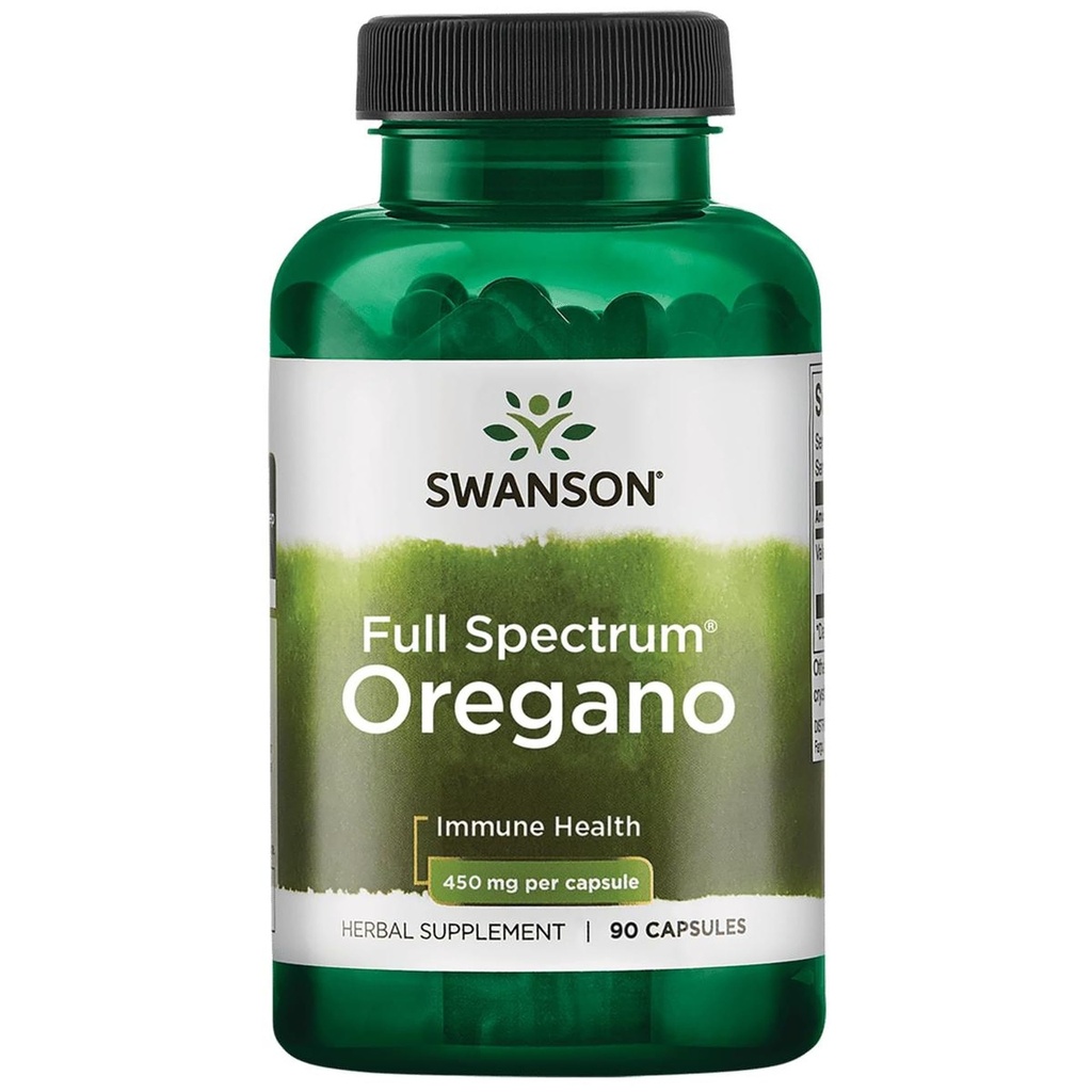 Swanson Origano 450 Milligrams 90 kapsul