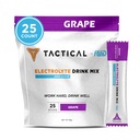 Fluid taktični - nič sladkor, Keto Electrolyte Powder, Hydration Packets, Made in USA (Grape, 25 Count)