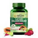 Himalajski organi Organics Organic Collagen Graditelj za lase in kožo z Biotin & Vitamin C (60 kapsul)