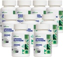 2800 MG mehčalci za liposomski glutation, največja absorpcija, aktivna oblika L reduktaza glutationa, močan antioksidant, staranje zdravja, 60 kapsul