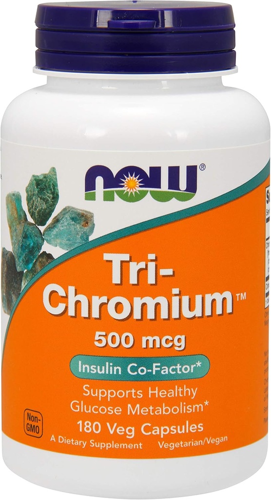 Zdaj hrana - tri-krom 500 mcg. - 180 vegetarijanskih kapsul