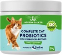 Popolne Cat probiotiki s prebiotiki in encimi Jackson Galaxy - Prebavna podpora, Imunska podpora Prehranska dopolnila - Made in The ZDA