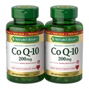 Naravne Bounty CoQ10 200 mg Softgels, Heart Health & Celular Energy Support, Twin Pack, 160 hitro sproščanje Softgels