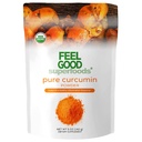 FEEL DOBRO Superfoods Pure Curcumin Powder, Organic, Non-GMO, Vegan iz razsutega tal Kurkuma koren iz Indije, Curcuma Longa Skupni dodatek, 5 oz