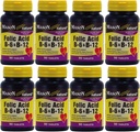 Mason Vitamini Folna kislina B-6 in B12 Heart Health Formula 90 Tablete v plastenki po 8 skupaj 720 tablet