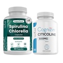 Teaveli Citicoline s Spirulina klorella kapsule
