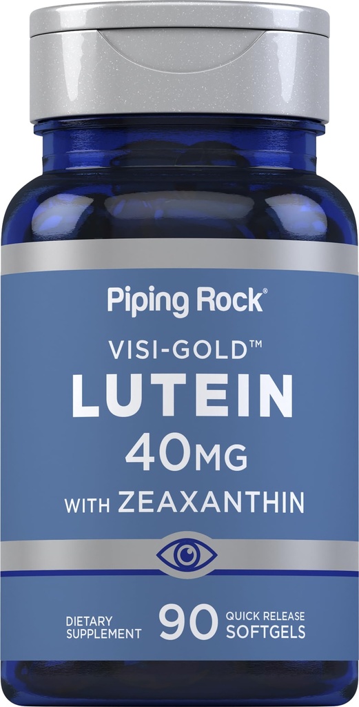 Piping Rock Lutein z Zeaksantin 40mg 