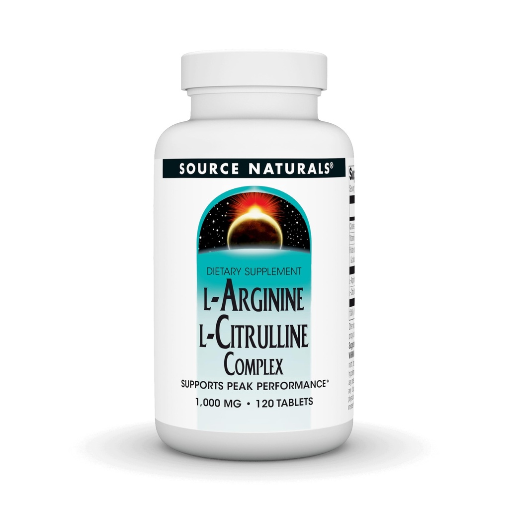 Vir Naravne L- arginin L- citrulin kompleks, 120 tablet, 1000 mg