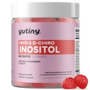 Myo-Inositol & D-Chiro Inositol Gumies, vitamin B6 B12 & Folat za ženske, Vegan, brez sladkorja, jagodni okus, 60 grof