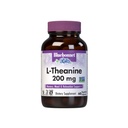 Bluebonnet Nutrition L-Theanine 200mg, Free-Form Amino Acid, spodbuja sprostitev*, Soy-free, Gluten-free, Non-GMO, Kosher Certified, Vegan, 60 Zelenjavne kapsule, 60 Serving