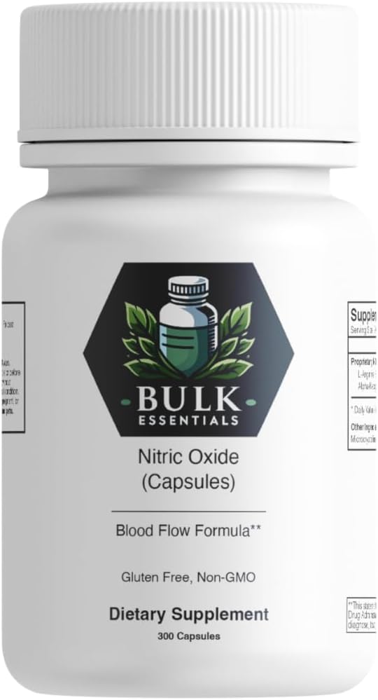Dušikov oksid Kapsule - 1000 mg na serviranje (300 števk)