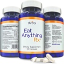 Dirobi Jejte vse, kar Xiloza Izomeraza Fruktoza Malabsorpcija Encimi, FODMAP dopolnilo, Prebavni encimi za boljšo laktozo, maščobe, beljakovine in ogljikovi hidrati Prebavni plin & Bloating Relief 60 kapsul