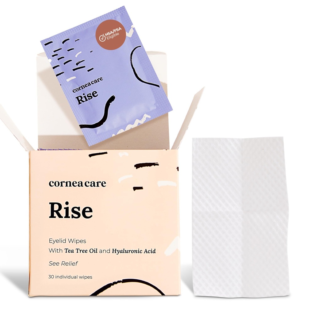 CorneaCare Rise: Očala za oči Obrišite oči za suhe oči 