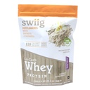 swiig Lo-Carb Whey Protein Powder, Madagaskar Vanilla, izolat, brez umetnih arom, barv ali sladil, brez polnil, 2.2 Pound Bag
