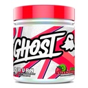 GHOST Burn Teža Management Powder, Kiwi Jagode (60 strežb) - Presnova in energijska podpora dodatek za moške in ženske - Naravni kofein, L-karnitin in L-tirozin - Soy & Sugar-free, Vegan