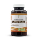 Skrivnosti kapsul Tribe Gotu Kola 120, 1000 mg, Gotu Kola (Centella Asiatica), posušenega zelišča (120 kapsul)