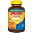 Nature Made Glucosamine Chondroitin Complex z MSM, Prehranska dopolnila za skupno podporo, 120 Caplets, 60 dnevna dobava