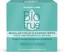 Biotrue Micellar Eyelid Care za razdražljive in suhe oči čistilne krpice, iz Bausch + Lomba, Multi, 30 Število