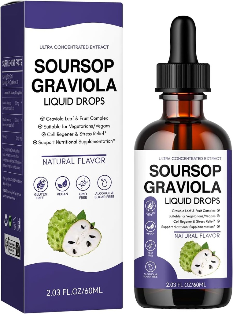 Soursop Bitters Liquid 60ml (2 Fl Oz) ﻿ ﻿