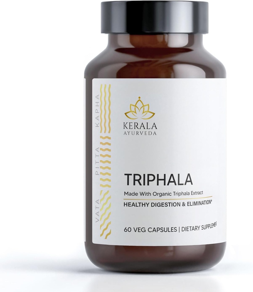 Kapsule Kerala Ayurveda Triphala - 60 Count 