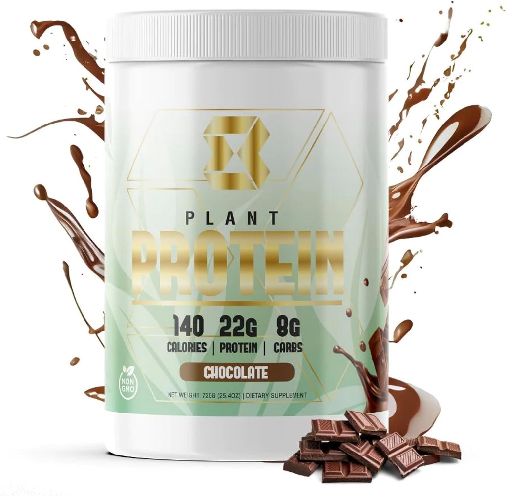 Motiv-8 Rastlinski proteini, 22g Pea Protein, 140 kalorij, Izboljšave regeneracijo, Beljakovine Prigrizek obrok nadomesti (20 Servisi, Čokolada)