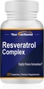 Resveratrol kompleksni močni antioksidanti, 120 kapsul, 60 dni