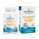 Nordic Naturals Ultimate Omega v ribji želatini, limonina aroma - 60 Soft Gels - 1280 mg Omega-3 - Visokopotezni ribje olje dodatek - EPA & DHA - Spodbuja zdravje možganov in srca - Non-GMO - 30 Servings