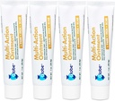 Globe (4 paket) Prva pomoč Antibiotični Sca zmanjšanje bolečine-relief, Anti-srbenje mazilo z neomicin, Bacitracin cink, Pramoksin HCl & Polymyxin B, za manjše cuts, Scrapes & Burns