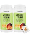 NaturalSlim Metabolic Vitamini - kombinacija multivitaminov, mineralov, B kompleksa, Msm, & Prebavne formule dopolnila za moške in ženske - energijska in metabolična podpora - 2 paket
