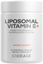Koda Liposomski dodatek vitamina E - vsi vitamini E Tokoferoli - 3-mesečni dovod - Alfa tokoferoli, beta, gama in delta - Liposomski mešani tokoferoli - ne-GMO fosforolipid - 90 kapsul