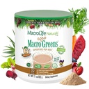 MacroLife Naturals MacroCoco Greens Čokolada Superhrana v prahu za otroke Surovi sadeži Zelenjava Probiotiki & Prebavne encime, Immunitetna energija, Ne-GMO, Vegan, Gluten, Dairy Free - 7oz (32 Servinges)