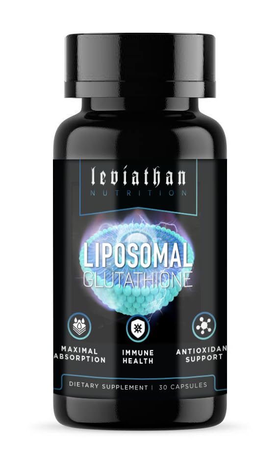Leviatan Nutrition Liposomal Glutation Kapsule, 30 Število, Maksimalna absorpcija, Imunsko zdravje, Antioksidant Podpora
