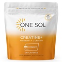 Sol kreatin za ženske, vse naravne ženske kreatin prašek w Creapure & Leucine, povečanje natezne mišične mase, zmanjšanje časa za okrevanje, spodbuja zdravje možganov in kosti (nearomatizirana, 60 Servingov)