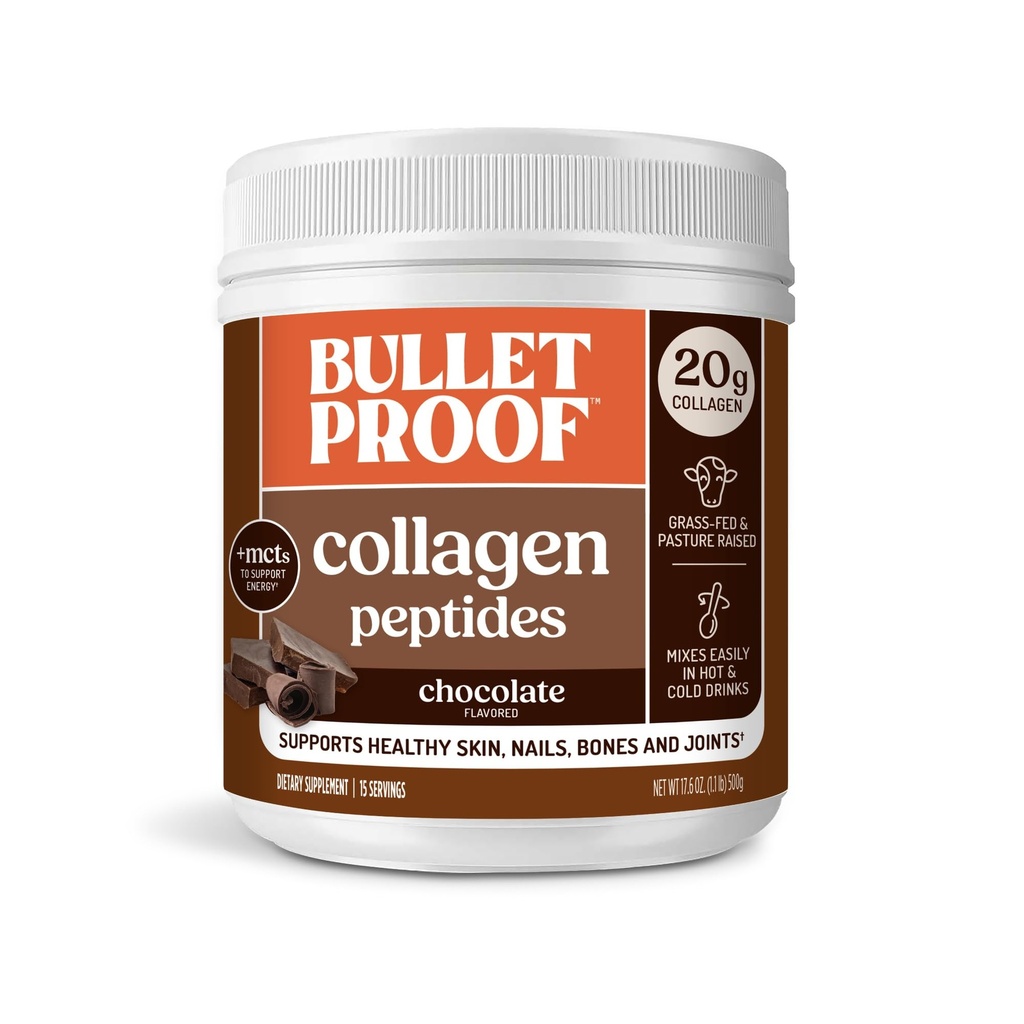 Neprebojni čokoladni kolagenski proteini v prahu z MCT oljem, 19g proteini, 17.6 Oz, kolagen peptidi in aminokisline za zdravo kožo, kosti in sklepe, pakiranje maj Vary