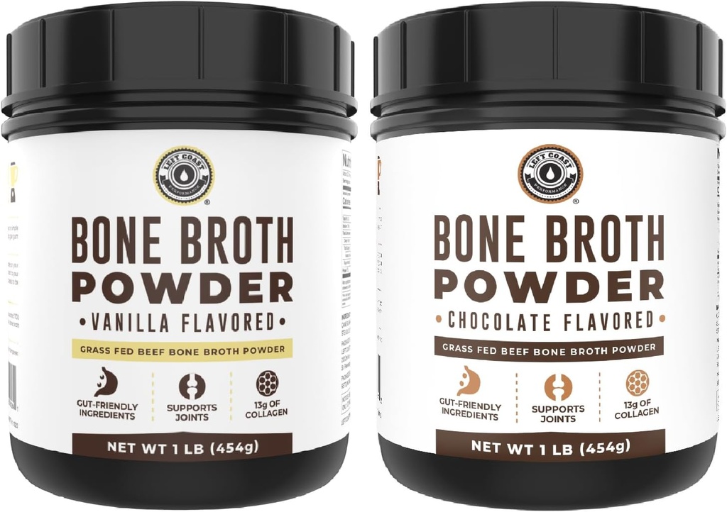 Beljakovine vaniljske brozge v prahu, 16oz + čokoladni brozgi v prahu 16oz