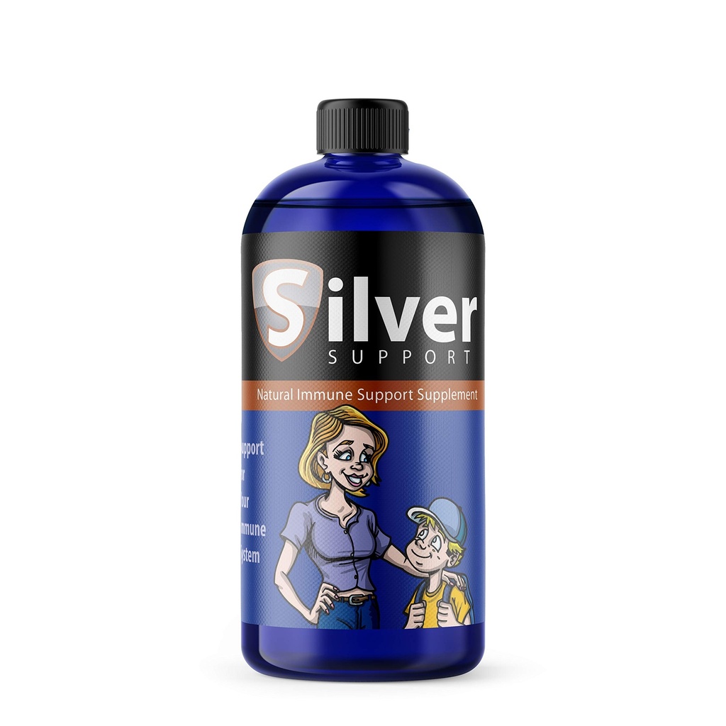 Nano Ionic Silver Technology - Tekoči imunski booster za vse starosti in hišne živali - Rezanje-Edge 10 ppm Formula izboljšuje Wellness - 32oz