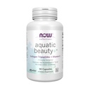 NOW Foods Solutions Aquatic Beauty+ Kapsule - Marine Collagen in vitamin C dodatek za mladostno kožo*, Non-GMO, 60 kapsul