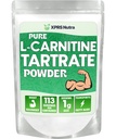 XPRS Nutra L Carnitine L Tartrate Powder - Premium Pure L Carnitine Tartrate - L-karnitin - Vegan prijazno razsutem stanju L karnitin Powder - dopolnilo aminokislin (4 Ounce)