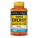 MASON NARAVNA super energija, izdelana z Guarana, Panax Ginseng & Kola Nut za optimalno zmogljivost in energijo, 30 dan dobave