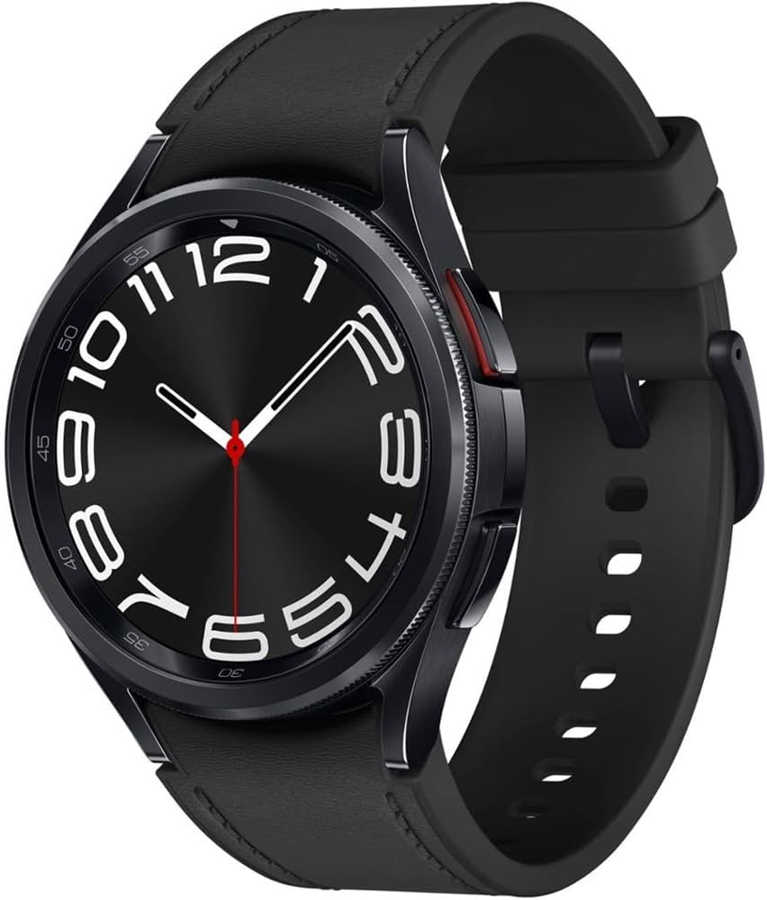 Samsung Galaxy Watch 6 Classic 43mm Smartwatch z Rotating Bezel, Fitness tracker, Napredno treniranje spanja, Heart Monitor - Black (obnova)