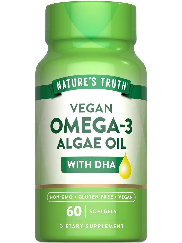 Narava je resnica Vegan Omega 3 Mehkužci 
