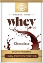 Solgar Whey To Go Protein Powder, Čokolada, 42 oz - Izoliraj in koncentrat - Mešanice Preprosto za gladek okus - Gluten-free - 20g beljakovine na obrok