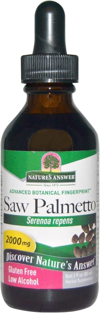Narava je odgovor Saw Palmetto Berry Extract 2 Fluid Ounce 