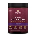 Ancient Nutrition Advanced Multi colagen Protein Powder Cleanse & Detox, Unflavored, 36 Servings