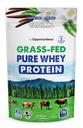 Oportuniteas Grass Fed Whey Protein Powder koncentrat - Vanilla - Čisti proteini dodatek - Ne GSO, Hormon Free & Gluten Free - 1lb