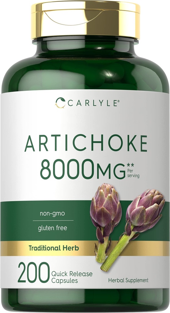 Carlyle Artichoke Extract kapsule 8000mg 
