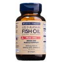 Wiley's Finest Wild Aljaska ribje olje vrh DHA - 900mg EPA in DHA Omega-3s - 60 softgels (30 strežnice)
